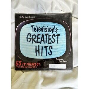 Televisions Greatest Hits From the 50's and 60's SEALED Double LP Don Pardo